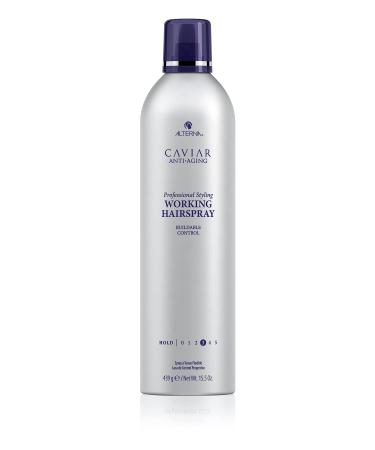 Alterna Caviar Anti-Aging Professional Styling Working Hair Spray | Ultra-dry  Brushable | Helps Control Frizz & Adds Shine | Sulfate Free 15.5 Fl Oz (Pack of 1)
