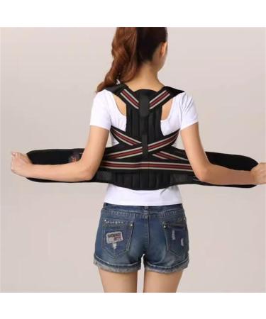 DFHBFG D5 Four keel Hunchback Correction with Hard Support Correction with Straight Back Hunchback Correction Device(Size:Small) Small D - Buy Online on GoSupps.com