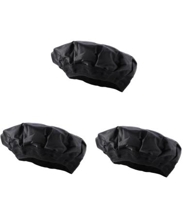 Angoily 3pcs Micro for Heated Steamer Gel Heat Microwavable Styling Black Durable Thermal mediumx3pcs Blackx3pcs - Buy Online on GoSupps.com