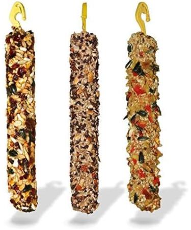 NESTOR Treats for Hamsters Guinea Pigs & Rabbits - 12 Nibble Stick Mix | International Shipping Available - Buy Online on GoSupps.com