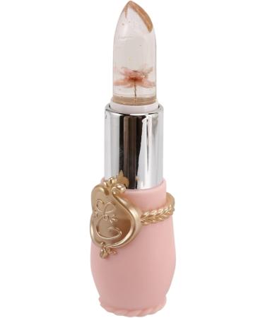 Duendhd Beauty Shiny Flower Crystal Jelly Lipstick Magic Temperature Change Color Lip Balm Makeup Pale Pink - Buy Online on GoSupps.com