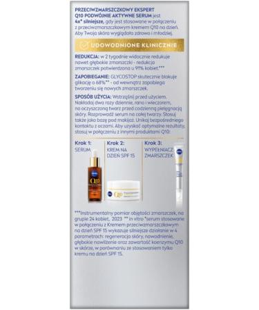 Beiersdorf AG NIVEA Q10 Double active serum 30 ml - Buy Online on GoSupps.com