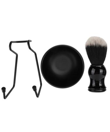 3-Part Premium Shaving Brush and Bowl Set for Men | Professional Beard Razor Tool with Stand Holder | Ideal Hairbrush and Soap Shell - Buy Online on GoSupps.com
