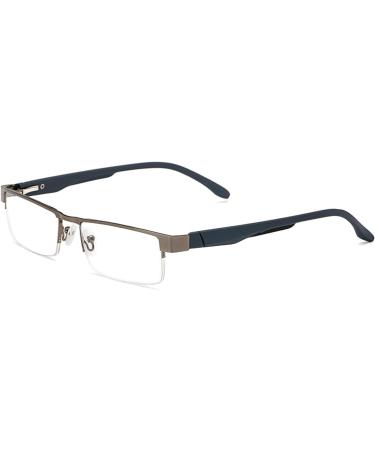Twinkleyes Reading Glasses - Metal Visual Aid for Men & Women | Semicircular Lens - Available in 1.0 to 4.0 Diopters - Buy Online on GoSupps.com