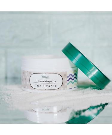  BIOCARE Invigorating Bath Salt 250 ml Bath Salts with Relaxing Action Invigorating Body Skin For Smoother Radiant Skin Exfoliating Scrub Biocare Made in Italy - Buy Online on GoSupps.com