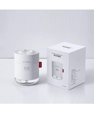 SmartDevil 500ml Cool Mist Humidifier with Night Light - Whisper Quiet, USB Powered, Auto Shut-Off - Ideal for Home, Baby Bedroom, Office - Includes 2 Filters (White) - Buy Online on GoSupps.com