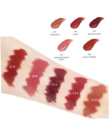 5PCS Mini Capsule Matte Lipstick Kit - Long-Lasting Velvet Moisturizing Waterproof | International Shipping Available - Buy Online on GoSupps.com