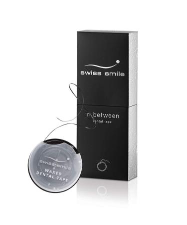Swiss Smile Waxed Dental Tape Black Mint 0.0879999999999999 kg
