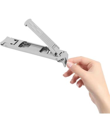 Natudeco Nail Clippers Pedicure Manicure Tool Ultra Thin Portable Foldable Stainless Steel Curved Slanted Double Ended Nail Clipper Nail Trimmer Tool - Buy Online on GoSupps.com