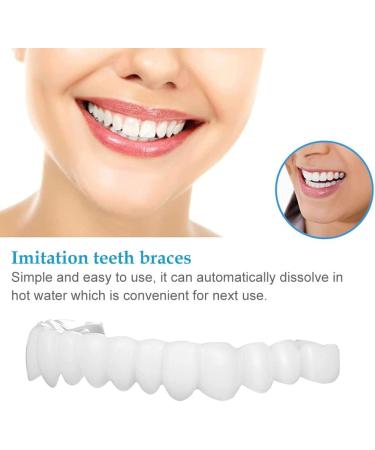 Buy WTTFC 2 Pairs of Prosthetic Fake Teeth - Artificial Dentures & Cosmetic Temporary Teeth for Men & Women - International Shipping Available - Buy Online on GoSupps.com