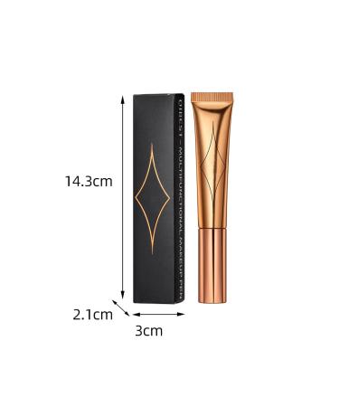 Liquid Contour Beauty Wand - Highlighter & Bronzer Concealer Pen with Cushion Applicator, Natural Matte Finish - Makeup Stick Color 001 - Buy Online on GoSupps.com