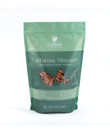 Callon California Almonds Whole Almond Nuts Unsalted Nuts Raw Nuts Wholenut Gluten Free Almonds Real Food Source Shelled Almonds Almond Seeds True Natural Taste 500g Available to Buy