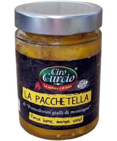  Italian Gourmet E.R. Ciro Curcio Yellow Mountain Tomato La Pacchetella 370 ml + Italian Gourmet Pulp 400 g - Buy Online on GoSupps.com