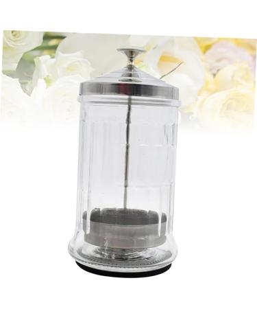 Beaupretty 2PC Scale Sterilization Kit for Hairdressing Tools - Transparent Vascular & Manicure Tool Bottle (10.5x10.5cm) - Buy Online on GoSupps.com