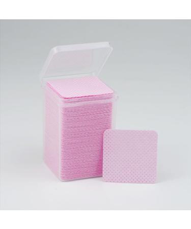 AUklOPVZZ 4set Nail Polish Remover Pads Simple Cleaning Non-woven Quick And Efficient Cotton Absorbent Soft Nail Cleaning Wipes pink - Buy Online on GoSupps.com