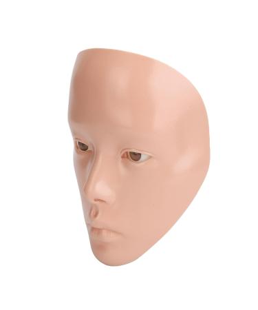 5D Makeup Practice Face Set - Silicone Detachable Eyes Reusable & Easy to Clean for Artists - Improve Skills (Pink Skin - Buy Online on GoSupps.com