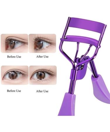 Effortless Lash Curler: Instant Eye-Opening Effect Easy-to-Use Eyelash Curling Tool-Design for Home & Travel(Red) - Buy Online on GoSupps.com
