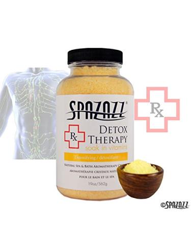 Spazazz SPZ-604 RX Therapy Crystals Container Bath Minerals 19-Ounce Detox Therapy Detoxifying - Buy Online on GoSupps.com