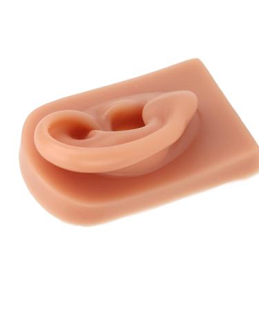 Flexible 3D Silicone Ear Model for Acupuncture Training | Reusable Soft Elastic Ear Piercing Model - International Shipping Available - Buy Online on GoSupps.com