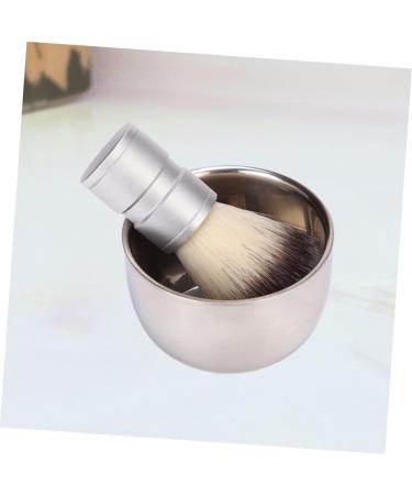 Fomiyes Men's Hair & Beard Brush Set - Stainless Steel Travel Razor & Shaving Bowl - Gently Bristle Brushes for Men - Buy Online on GoSupps.com