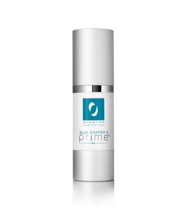 Osmotics Blue Copper 5 PRIME Eye - Advanced Eye Repair Cream with Copper Peptides | Reduces Fine Lines Wrinkles Dark Circles & Puffiness | Lifts & Firms Delicate Skin - 0.5oz