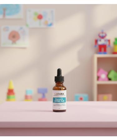 LaCura Kids Immune Wow Rub Gentle Essential Oil Blend for Daily Immune Support (30ml) - Buy Online on GoSupps.com