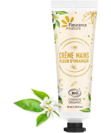 Fleurance Nature - Evasion Floral Hand Cream Set - Certified Organic Cosmos Ecocert- Gift Set for Women - 4x 30ml - Women's Beauty Box Bio-Orange Blossom-Tiara Flower-Peony-Vanilla-24651 - Buy Online on GoSupps.com