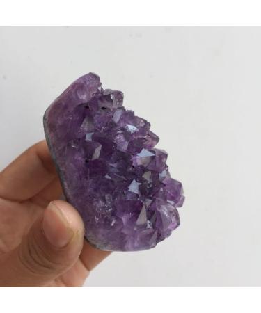Natural Crystal Rough Mini raw Natural Dark Purple Amethyst Quartz Crystal Gemstone Crystal Cluster Specimen Home Decor Brazil - Buy Online on GoSupps.com