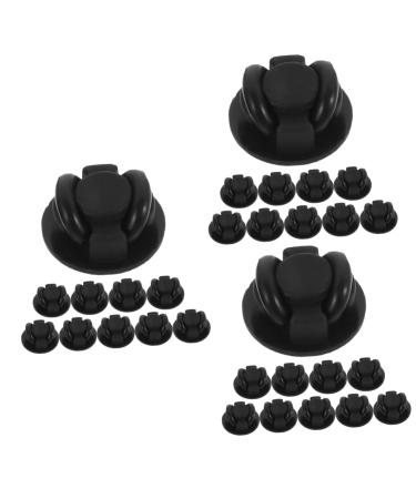 Stobok 30 pieces of masking glasses Earring glasses masks glasses snap hook mask ears for adult mask holder to protect the ears silicone mask adult mask