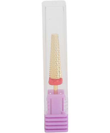 Nail Grinding Head Ultra Long Golden Cone Quick Grinding Multi-function Manicure Drill for Salon (132#-F) - Buy Online on GoSupps.com