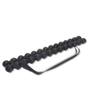 The vertebral extension for pain relief in the lower back decompression equipment for back tears and spine orientation including storage bags and supporting belt black