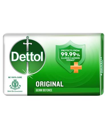 Dettol Anti-Bacterial Bar Soap Original 125 gr 6-pack (6 x 125 grams)