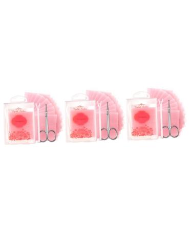 FRCOLOR 3 Sets Double Eyelid Sticker Mesh Tape Invisible Eyelid Strips Natural Eyelid Stickers Pull Wire 6.9X5.1cmx3pcs Transparentx3pcs