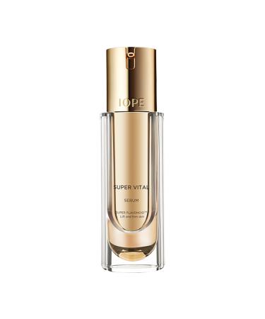 IOPE Squalane & Hyaluronic Face Serum 'Super Vital SERUM' 1.35 FL.OZ - Anti-aging Serum for Wrinkles - Lifting & Intense Hydration - For Sensitive Dry Skin