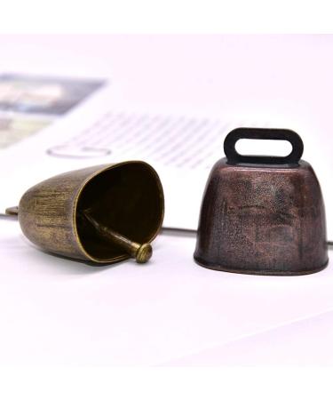 Buy Copper Bells for Dogs & Pets - 5 Pieces of Metal Brass Bells for Theft Protection | Ideal for Cows Horses Sheep & Cats - Buy Online on GoSupps.com
