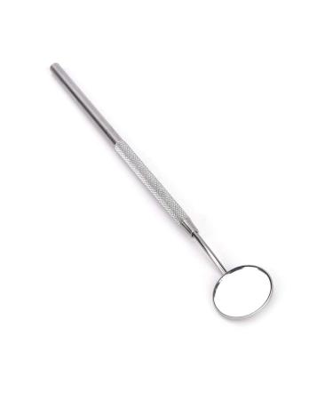 Stainless Steel Dental Mirror 5 with Handle 6.5 Dentist Tool for Teeth Cleaning Inspection