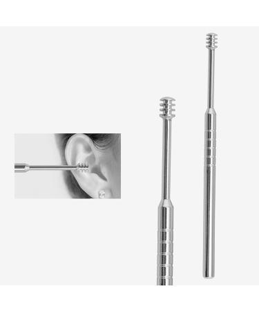 6pcs Stainless Steel Earwax Removal Kit | Ear Curette & Wax Remover Tool with Storage Bin - Buy Online on GoSupps.com