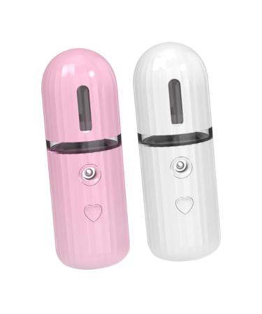 Didiseaon 2pcs Moisturizing Sprayer Mini Humidifier Handheld Sprayer Handy Hydrating Mist Sprayer