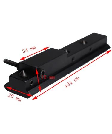 Hunting Tactical Mosin Nagant M44/M91/30/M39/M38 Rifle Scope Mount - Short 9 Slots 20mm Picatinny Rail for Enhanced Accuracy - Buy Online on GoSupps.com