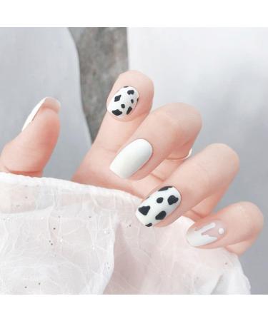 Women Fashion Manicure Sticker DIY Beauty Manicure Nail Stickers Nail Foil Milk Pattern Palm Pattern(F) - Buy Online on GoSupps.com
