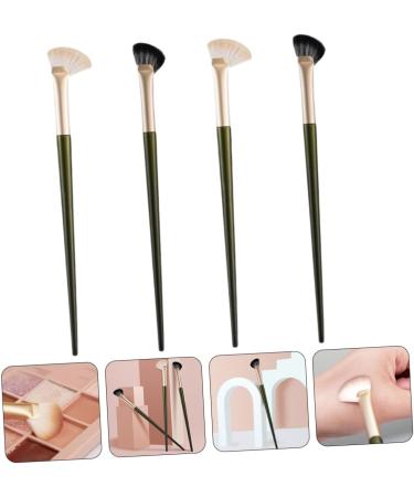 Healeved 8 Pcs Nose Shadow Brush Angled Eyeshadow Brush Concealer Brush Nose Makeup Brush Wooden Handle - Buy Online on GoSupps.com