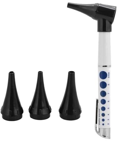 Sicunang Ear Care Magnifying Lens with LED Light Flashlight Diagnostic Instrument Portable Various Sizes Home Use Ear Otoscope Endoscope Adult