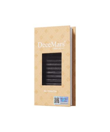 DeceMars New type 6D-W Eyelash Extension (8-14 MIX Black-D-0.07) 8-14 MIX Black-D-0.07