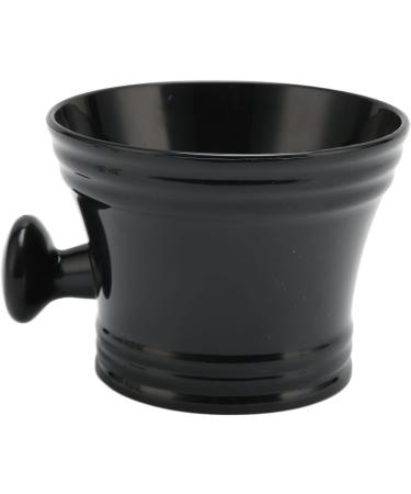 Brrnoo Portable Shaving Soap Peel - Large Capacity Foam Mug with Handle Durable Black Plastic for Hairdressing Trips - International Shipping Available - Buy Online on GoSupps.com