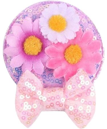 New 2025 New Flower 2.8"Mouse Ears Barrettes Hair Clips For New For Fashion Sequins Bow Decoration Festival Party Hairpins DIY Hair Accessories Jewelry Fashion Accessories Creative Gift - Buy Online on GoSupps.com