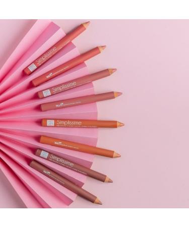 Multi-Use Pencil - Miss Den - Simplissime - 3-in-1 Lipstick Blush Eyeshadow - Shade 734 Rose Sorbet - Buy Online on GoSupps.com