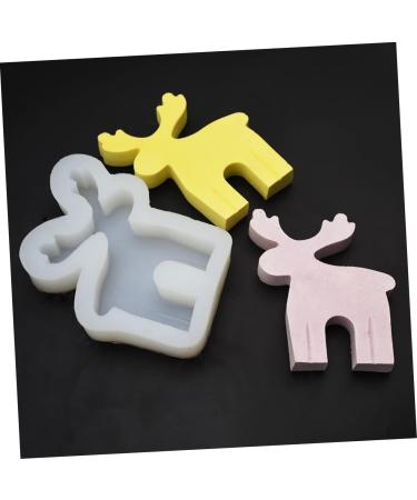 Cabilock Cookie Stencils 2 Pcs DIY Glue Mold Christmas STO Candle Molds The Kid Manual Art Mold Child Fudge Blocks - Buy Online on GoSupps.com