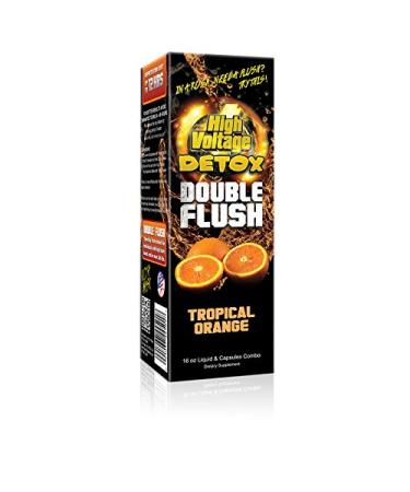 High Voltage Double Flush Tropical Orange