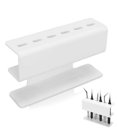 6 Hole Eyelash Tweezers Storage Stand Eyelash Extension Tweezers Holder for Home Salon Use