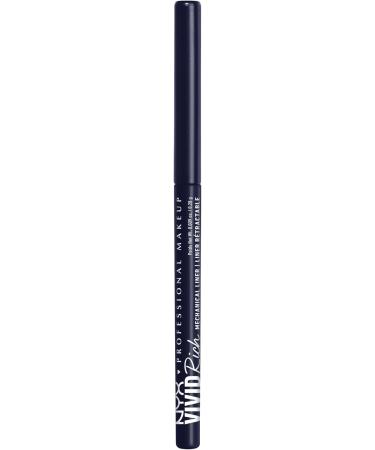 NYX PROFESSIONAL MAKEUP Vivid Rich Mechanical Pencil Eyeliner Rich shades Vegan Formula - Sapphire Bling (Dark Blue) 1 count (Pack of 1) Sapphire Bling - Buy Online on GoSupps.com